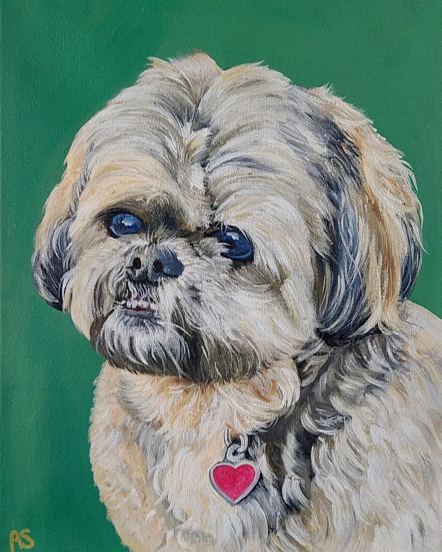 Hand Painted Pet Portrait
